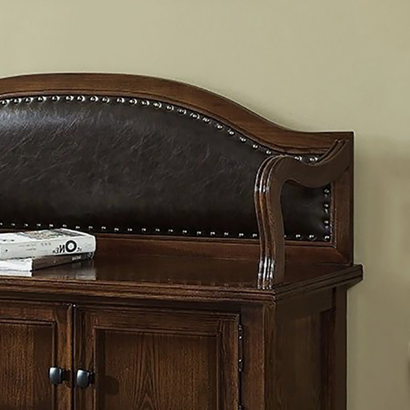 Tabouret avec rangement à chaussures 47,2 po
