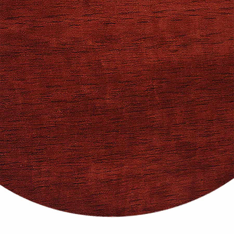 Tapis écologiques en laine nouée à la main de la collection Manns, Rond 6 pi