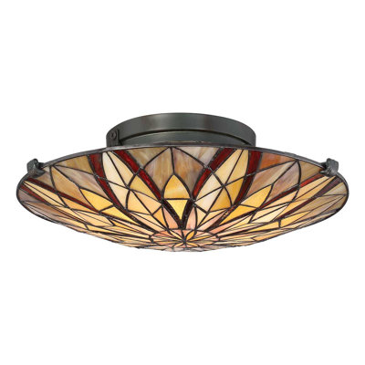 Ringold Glass Semi Flush Mount