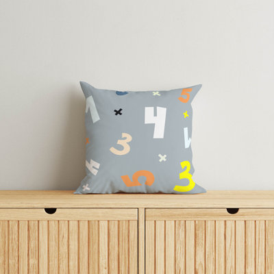Numbers Neutral Pillow