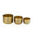 3 Piece Metal Indoor Outdoor Planter Set-61511834