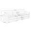 Canapé de rangement large et profond Sofawith avec tiroirs de rangement sous chaque siège avec d'excellents espaces de rangement convenant aux grands salons-1250479522-1250479520-1250479532