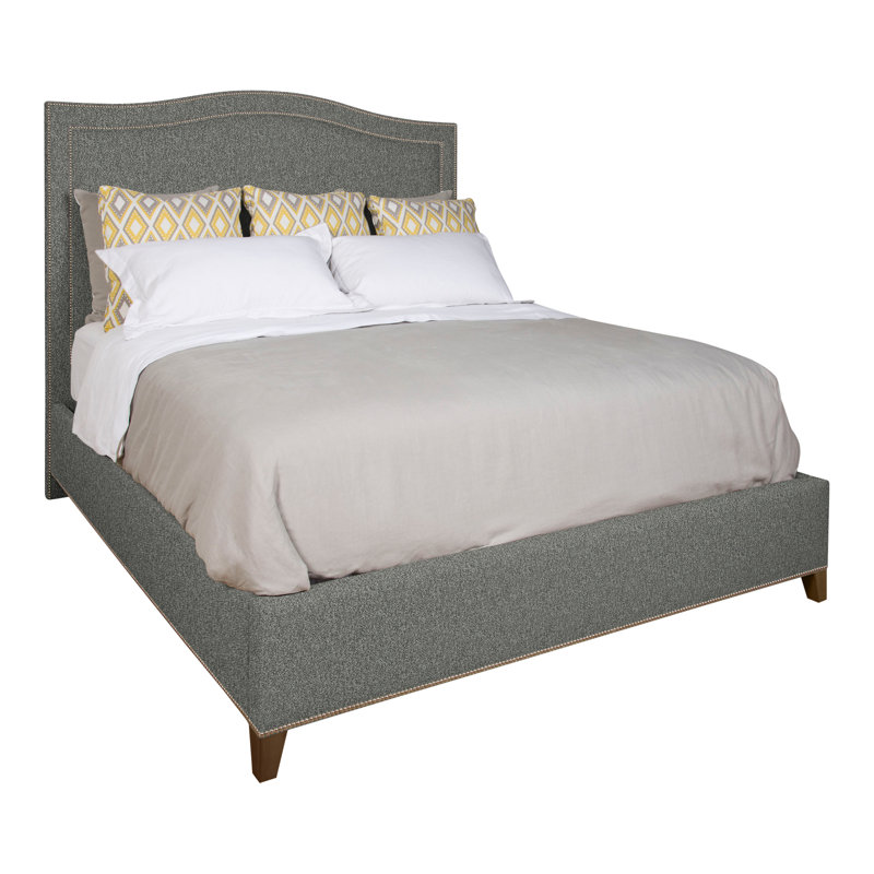 Caroline/Casey Upholstered Bed, Ian Pewter, Havana, Yes