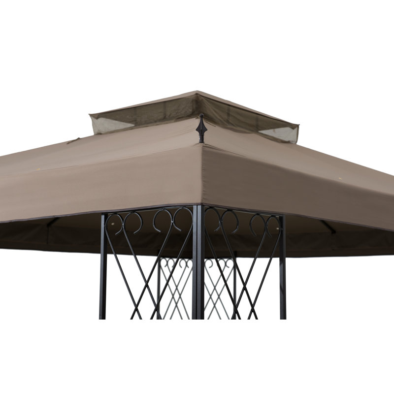 Parlay 12 Ft. W x 10 Ft. D Steel Patio Gazebo