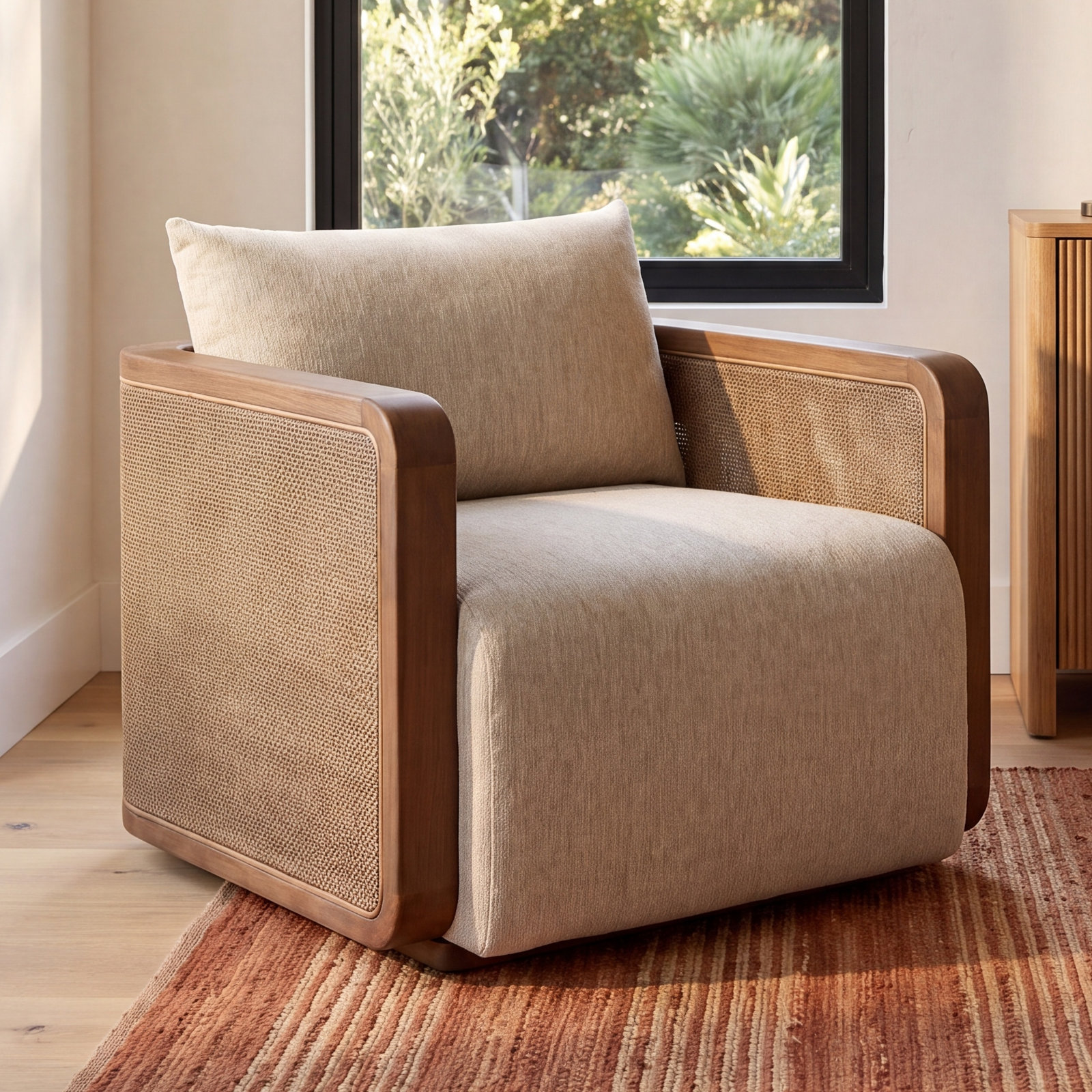 Parsons Teak Patio Lounge Chair