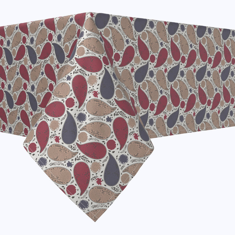 Marblehead Batik Tablecloth, 120" x 60"