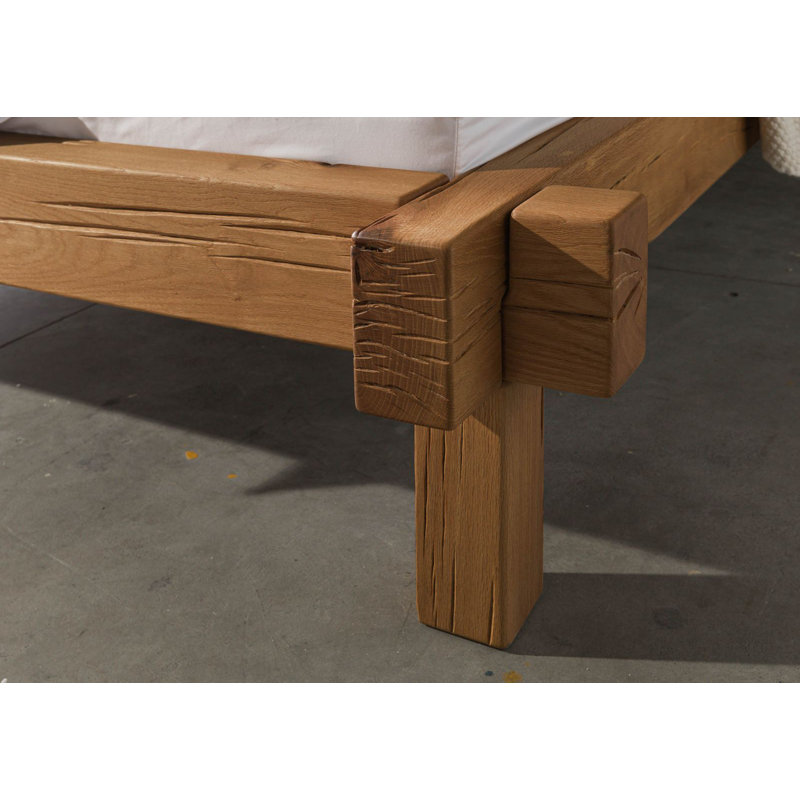 Jangali Solid Wood Bed, Tobacco, Super King (6')