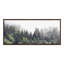 «Lush Green Forest on a Foggy Day» par The Creative Bunch Studio, reproduction d'art sur toile encadrée-708317692-721559299