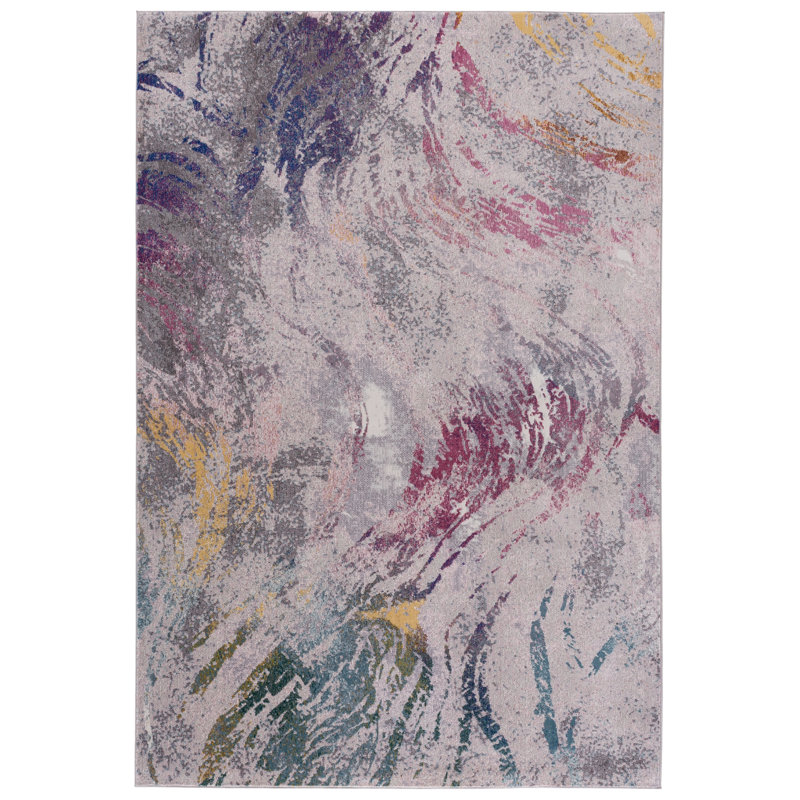 Aria Performance Abstract Indoor Rug, 5'-1" X 7'-3" Rectangle