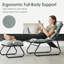 Chaise longue d'extérieur avec repose-pieds et coussins-1986574993