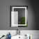 Rectangle LED Bathroom Mirror Fog Free Touch Sensor