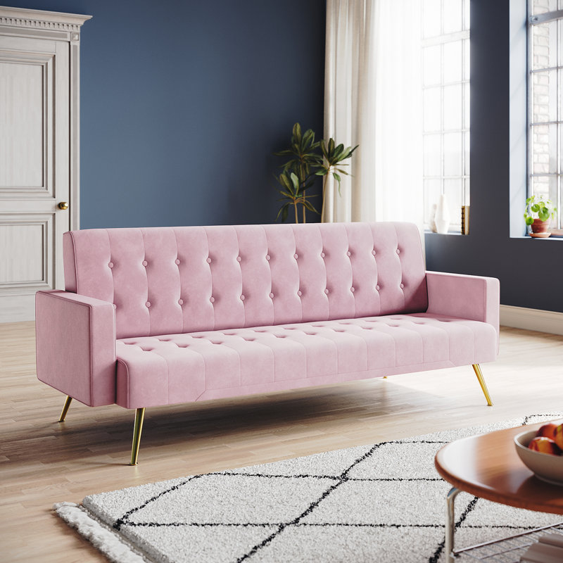 Kena 5 Seater Sleeper, Pink Fireproof Sponge