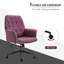 Aubryana Linen Executive Chair-605686332