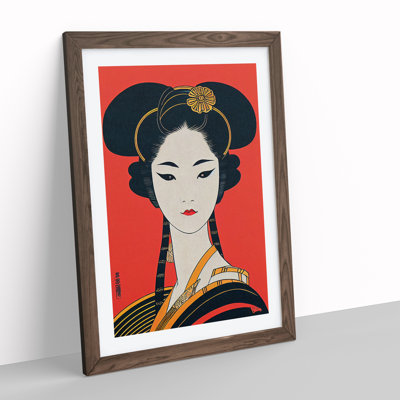 Geisha Portrait No.1 - Single Picture Frame Print