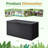 GUNJI 100 Gallon Water Resistant Resin Lockable Deck Box-90990546