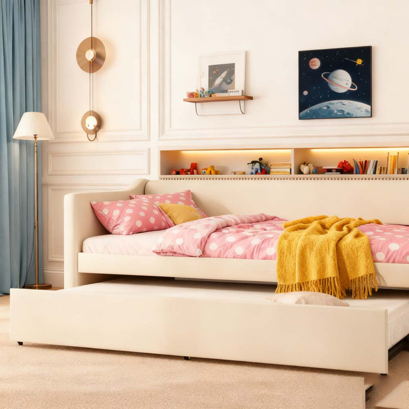 Lit de jour simple avec couchette