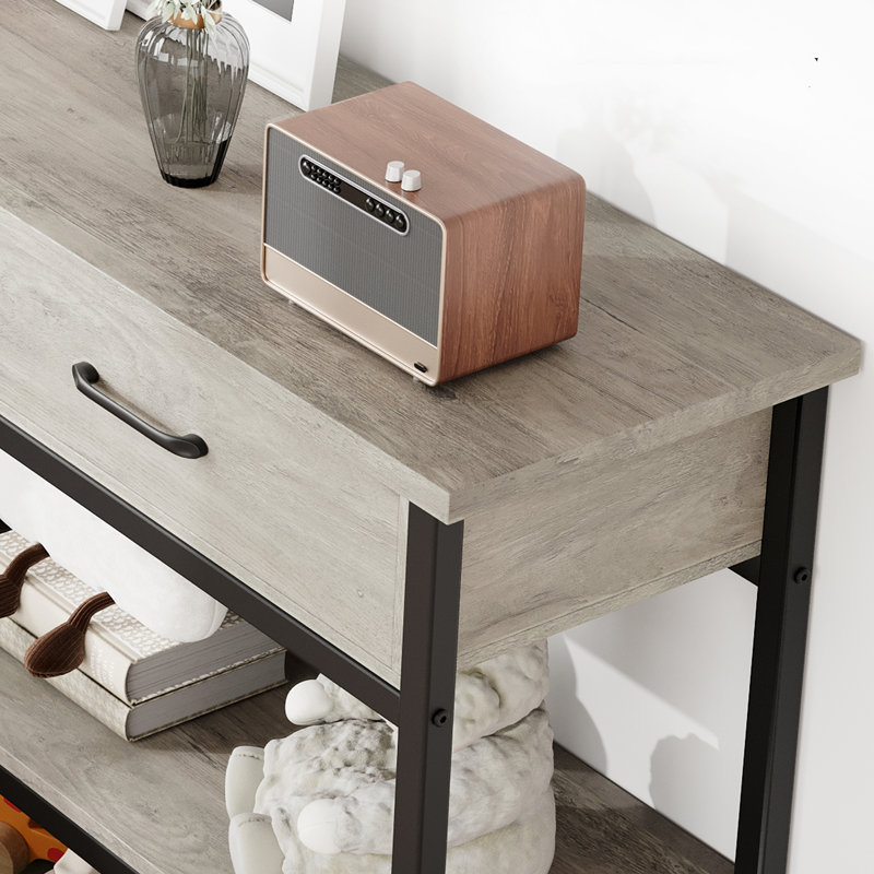 Console de 39,5 po Debrah, Noir