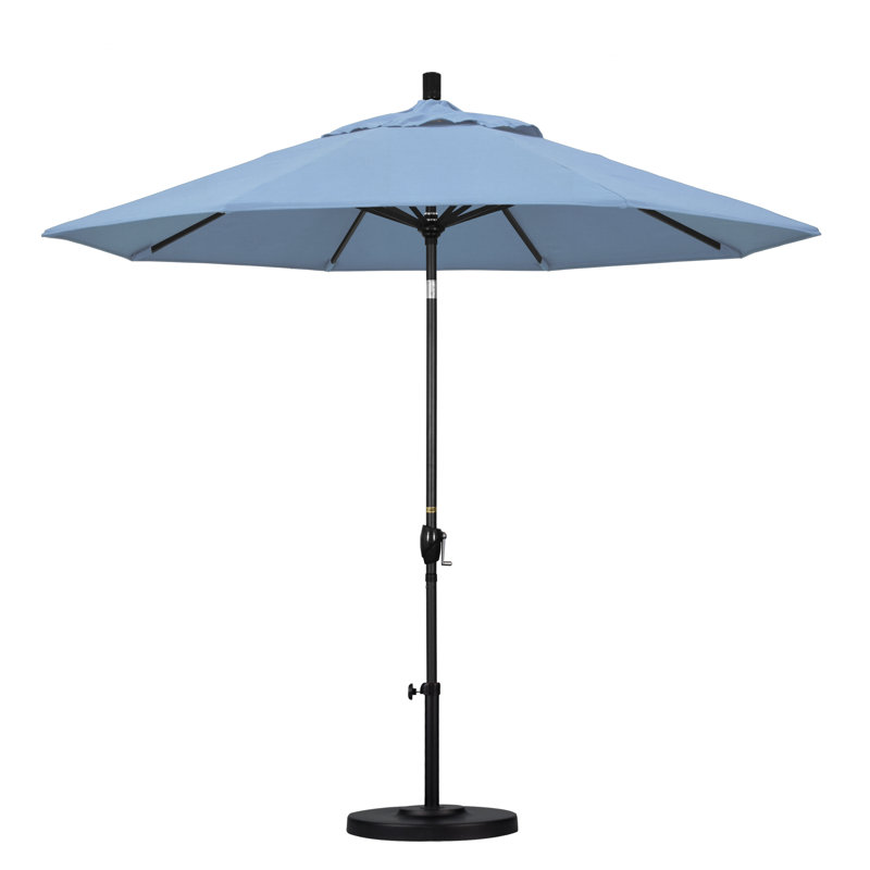 Iuka 108'' Market Umbrella, Air Blue