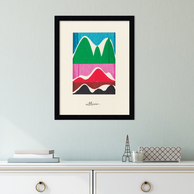 Olav Beyond Our Wildest Dream by - Picture Frame Graphic Art, Black Framed, 13" W x 17" H x 1" D
