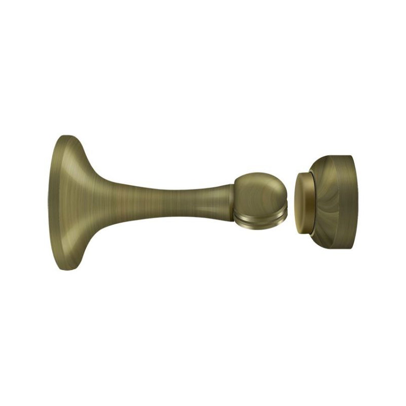 Kick Stop, Antique Brass