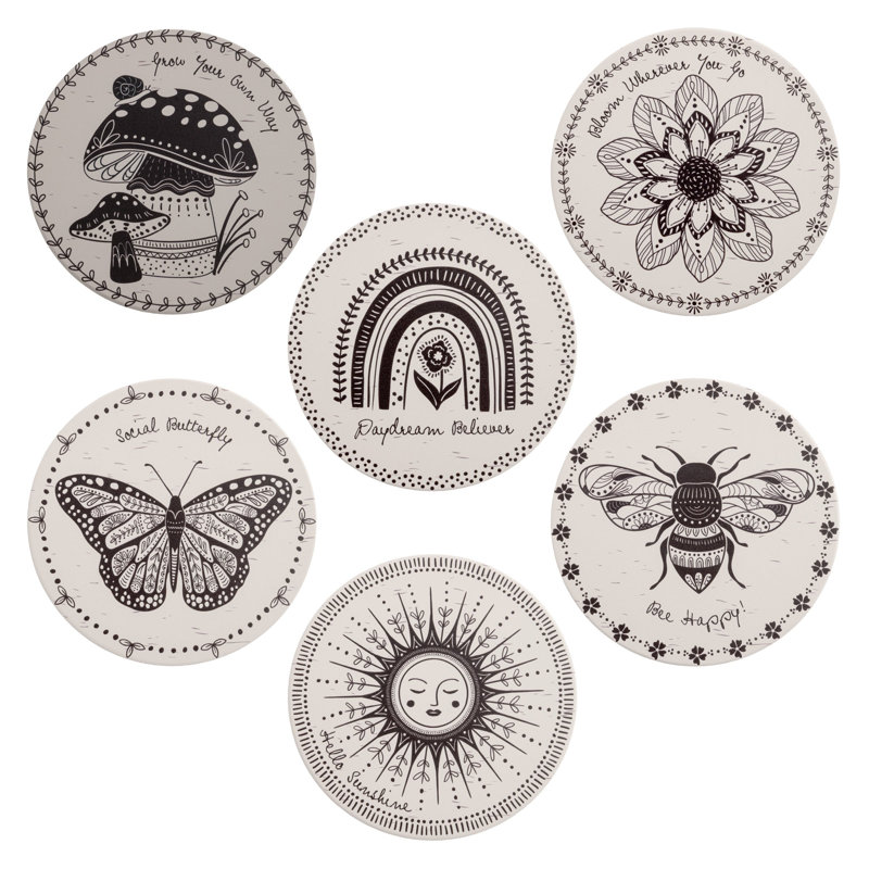 BOHO COASTERS GARDEN