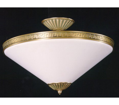 Beahm Acrylic Semi Flush Mount