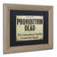 «Prohibition» par Jadaya, art textuel encadré-20095083-70649978-20095084