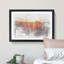 The Beijing Skyline at Sunset in Abstract - Picture Frame Drawing Print-55735900-55735901