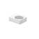 Scola Ceramic 25" Wall Mount Bathroom Sink with Overflow