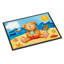 Tapis de porte d’extérieur anti-dérapant teddy bear on the beach-18736743