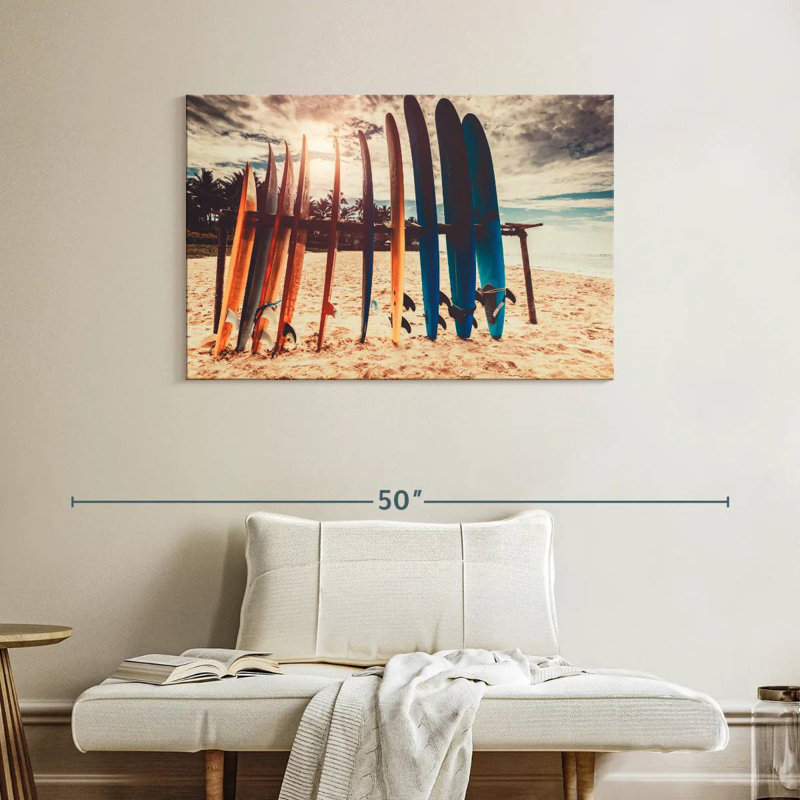 Senne Surfboard Stand, 26" H x 39" W