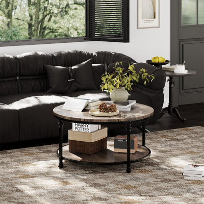 Solid Wood Coffee Table with Storage