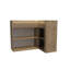 Lemon Grid Corner Sideboard