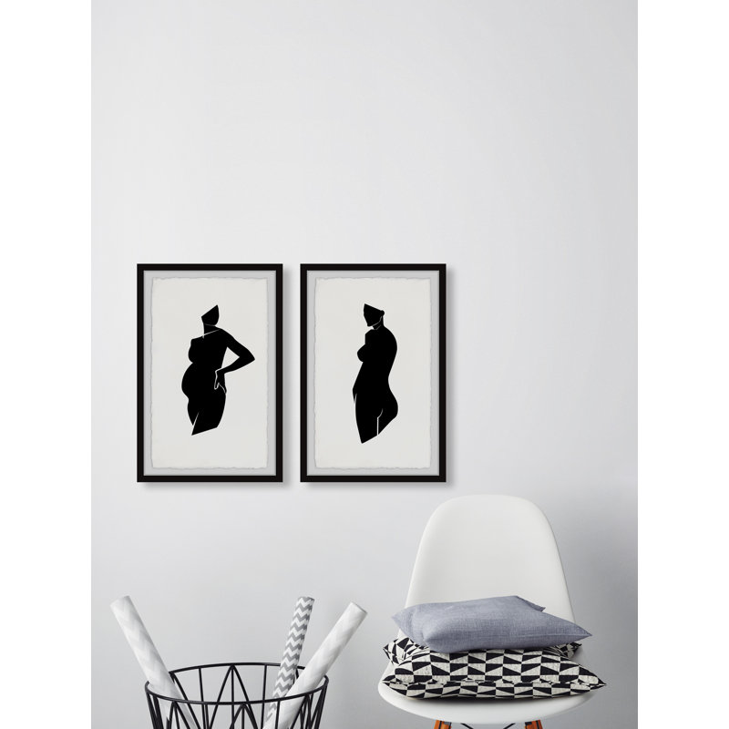 «Let Yourself Shine Diptych», H 24 po x l 16 po x P 1,5 po