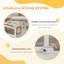 Pressure Safety Gate Dog Gate with Small Cat-96139609