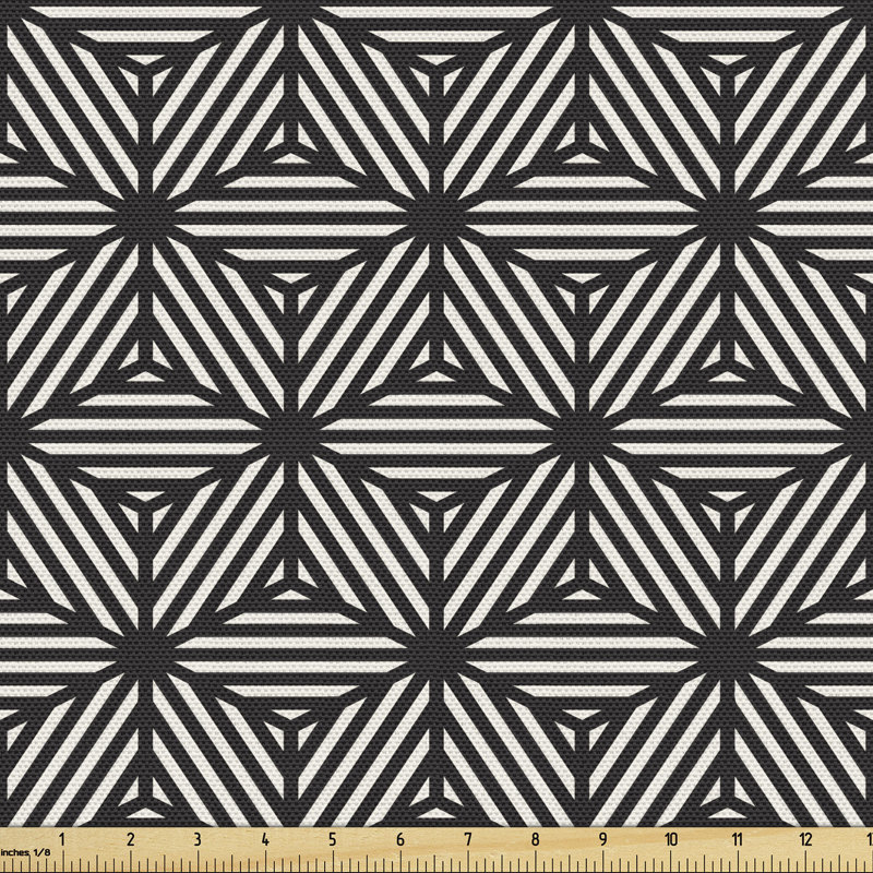 Chitose Modern Monochrome Dimension Effect Multi-Purpose Fabric