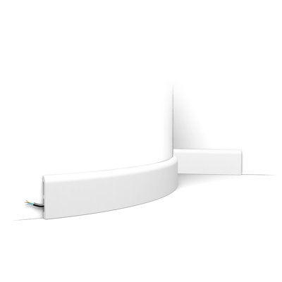 Polyuréthane flexible, base blanche apprêtée de 0,5 po d'épaisseur x 78 po de largeur x 3 po de longueur