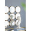 27,2 po de miroir décoratif contemporain de style minimaliste pour chambre à coucher