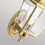 Waterville Polished Brass Outdoor Wall Lantern