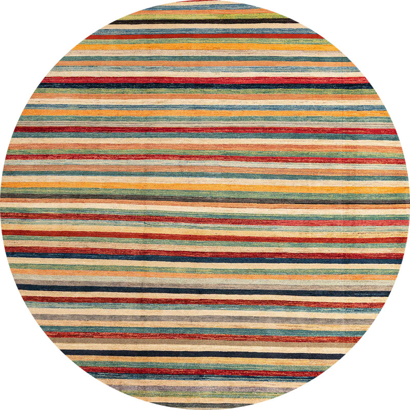 Tapis abstrait 4126, Rond 4 pi