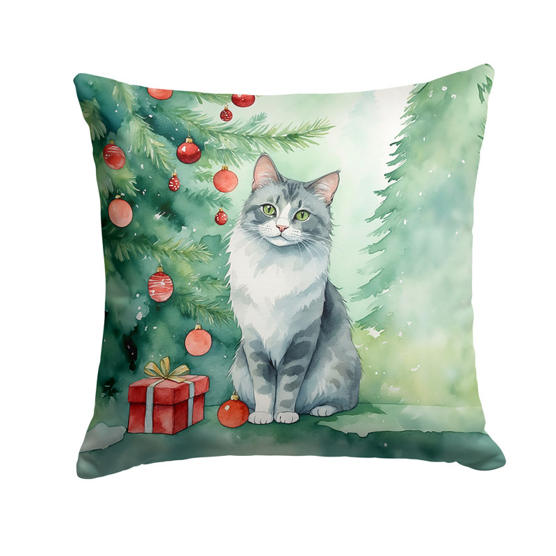 Coussin Cat, Australian Mist, Carré 14 po
