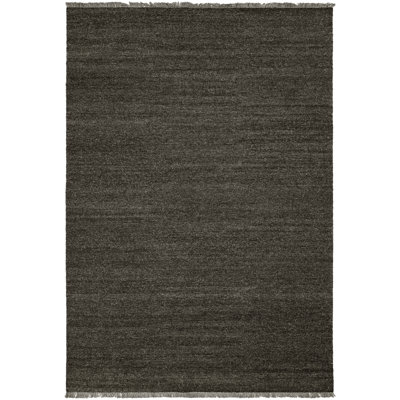 Sumak Wool Area Rug in Gray