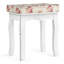 Tabouret de meuble-lavabo pour siège de tabouret de décoration en bois Erardo