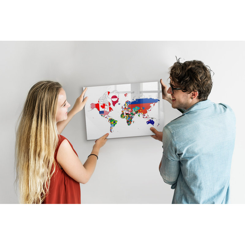 Magnetic Glass Dry Erase Board