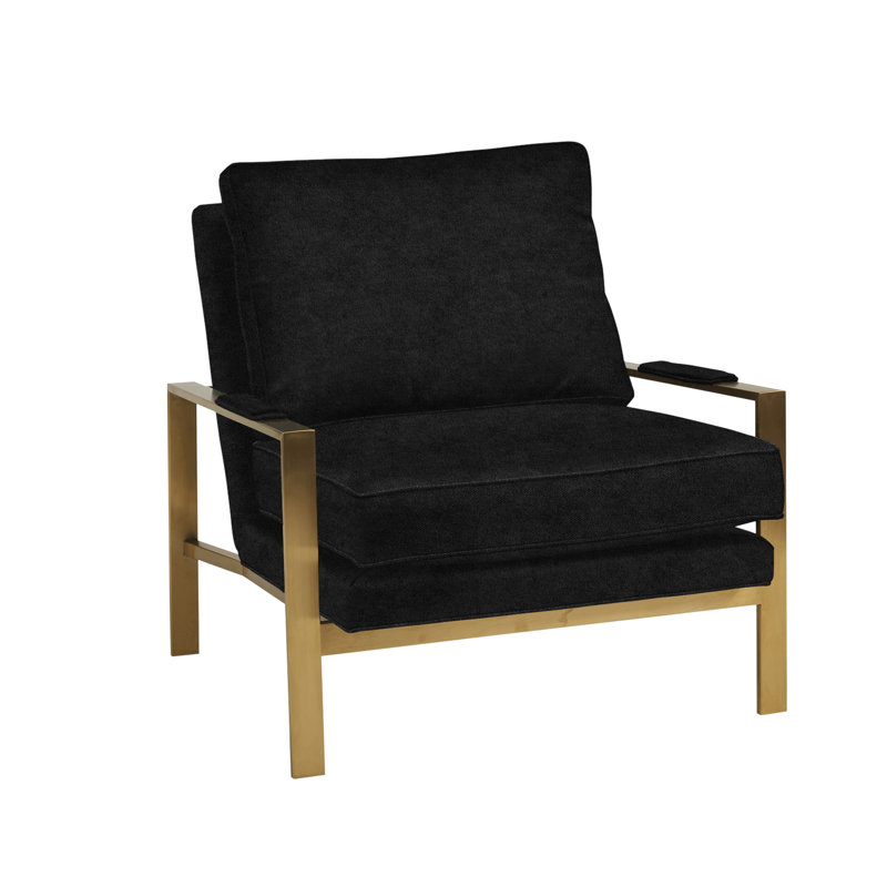 Frank Chair, Charcoal Polyester
