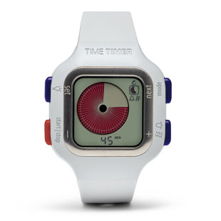 Petite montre Time Timer, blanc arctique