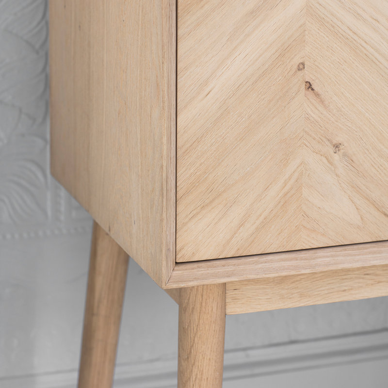 Chrisley 85cm Solid Wood Sideboard
