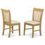 L'ensemble de mobilier de salle à manger 5 pièces comprend une table de salle à manger ronde avec Dropleaf et 4 chaises rembourrées en tissu de lin, 42 x 42 pouces, chêne-633795289-633795290-566760977
