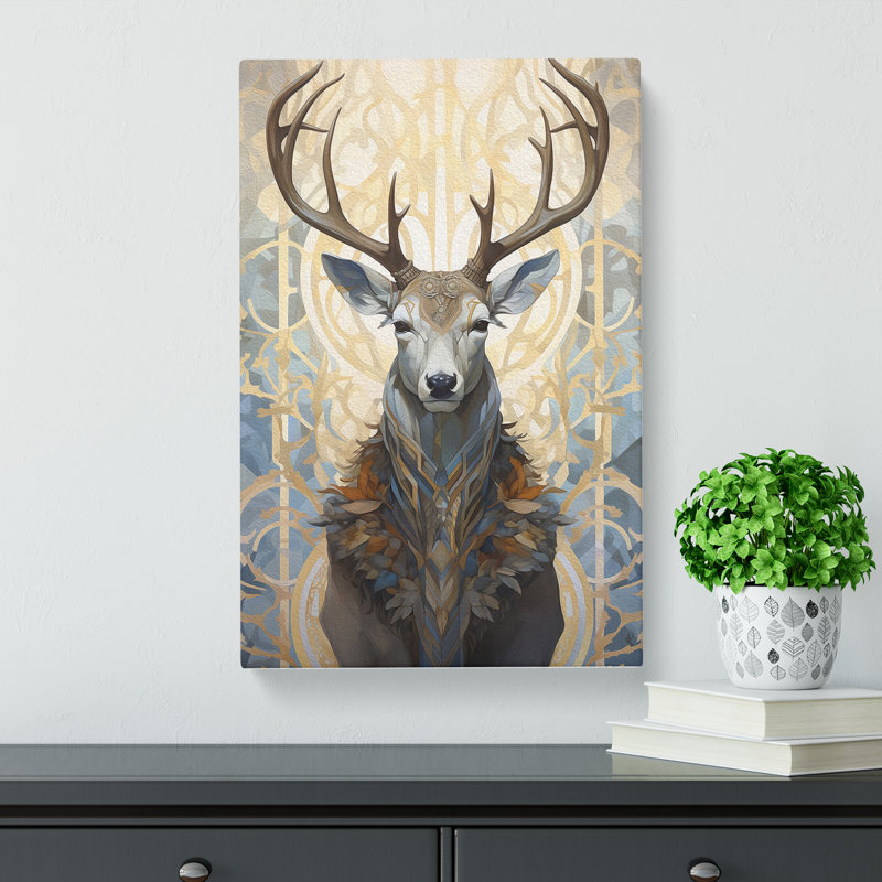 Stag No.2 - Print, 76cm H x 50cm W x 3cm D