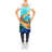 No Pattern Bib Apron
